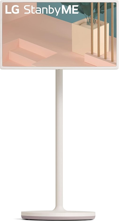 LG StanbyME 27ART10AKPL Portable and Wireless Screen on a Stand with 3 Hour