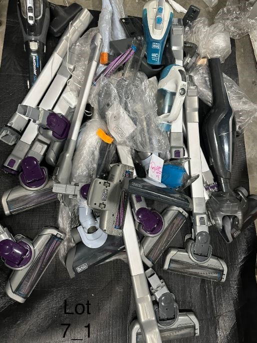 END OF LEASE SALE: Large Quantity of Vaccum Cleaners and Parts