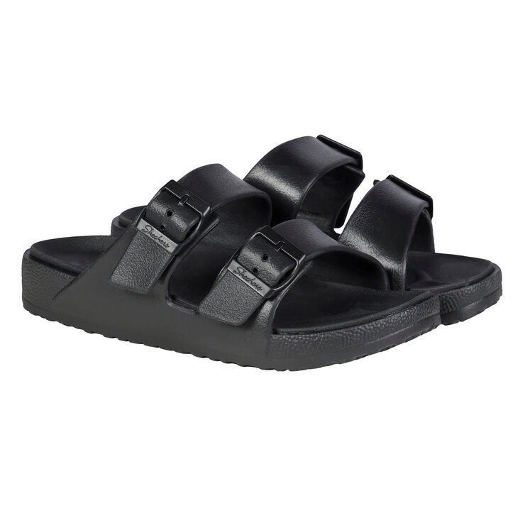 SKECHERS Women's Foamies Eva Sandals, Size US8, Black (BBK), 179301CS.