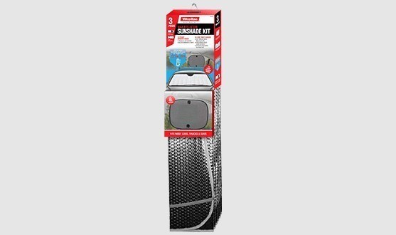 WHO-RAE Max Reflector Sunshade Kit, Includes 2 x Side Twist Shades & 1 x Fr