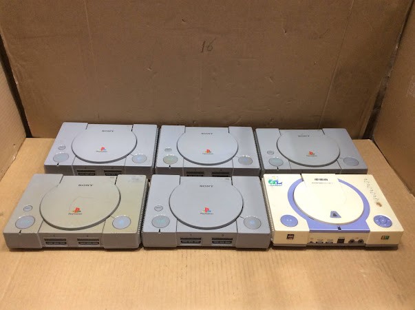 BBK Electronics AB717 VCD Player & Sony PlayStation Consoles (Lot of 6)