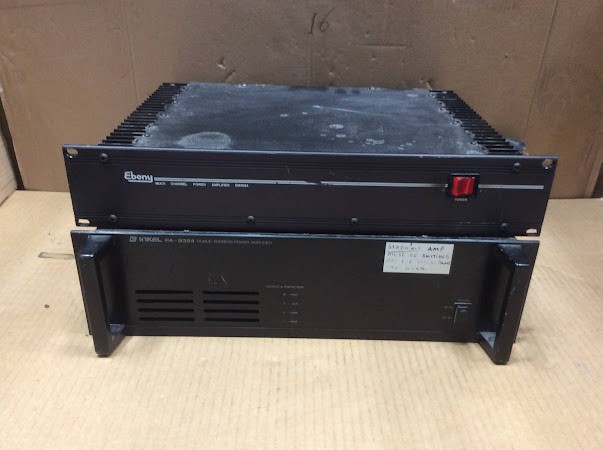Inkel PA-9324&Ebony Power Amplifiers (Lot of 2)