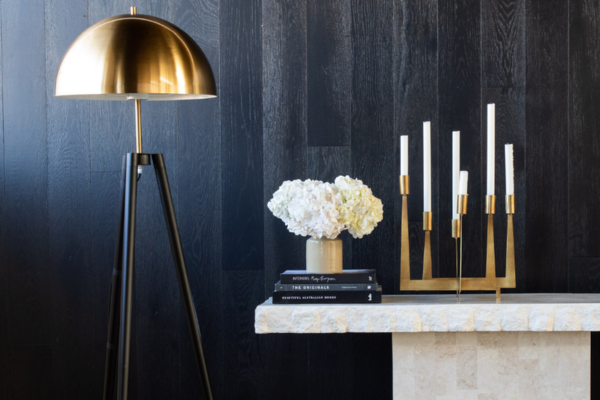 Brushed Brass Dome Floor Lamp NEW Highett VIC pickup