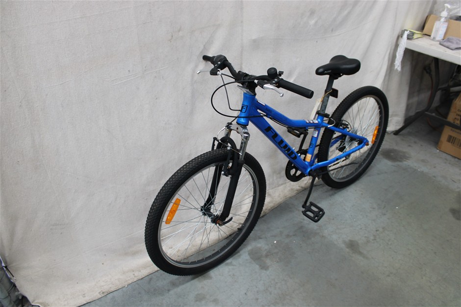 Fluid Rapid Blue Bicycle