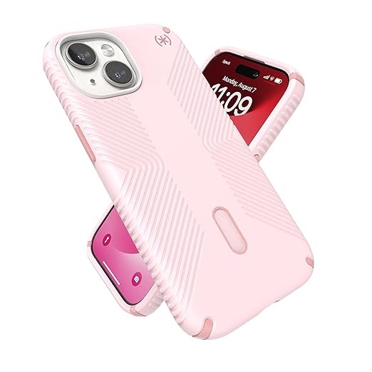 Speck MagSafe Case for iPhone 15 - Drop & Camera Protection, ClickLock No-S