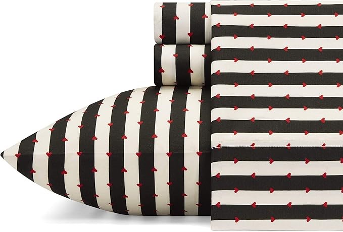 Betsey Johnson - Twin XL Sheets, Silky & Lightweight Bedding, Fade & Wrinkl