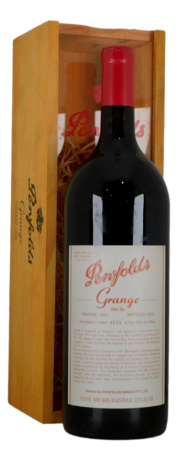 Penfolds Bin 95 Grange 1995 (1x 1.5L Magnum) SA.