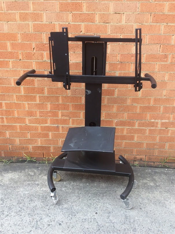 Bracket Magic Mobile Television Trolley