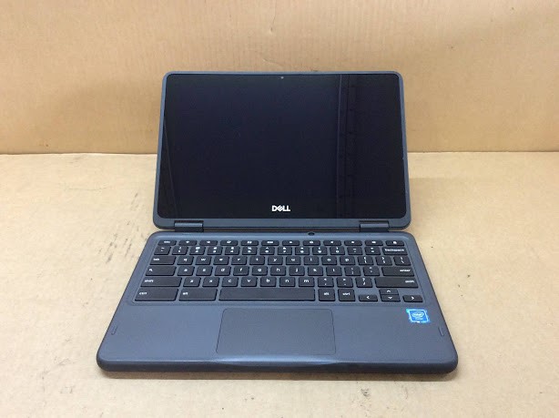 DELL Chromebook 3100 2-in-1 Laptop Celeron N4020 4GBRAM/36GB Black