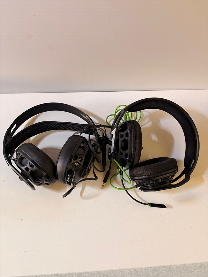 2x RIG Gaming Headsets (1x RIG 500 PRO, 1x Unknown Model) (Used, Untested)