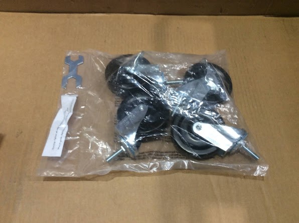 Mix Brand Caster Wheels Black New