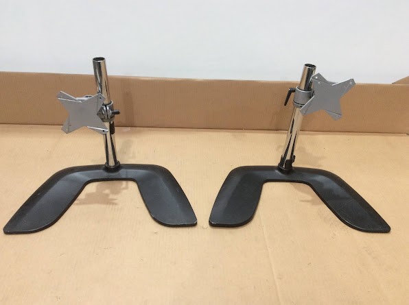 Mix Brand and Model Desktop Monitor Stands (Lot of 2)