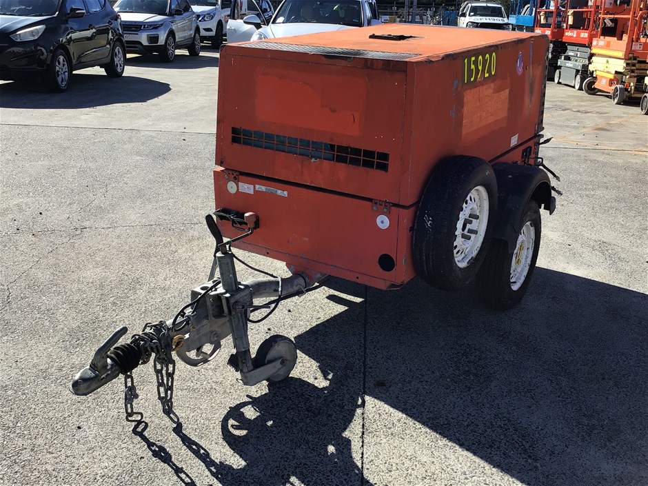 <p>Compair C50/EP Trailer Mounted Compressor</p>