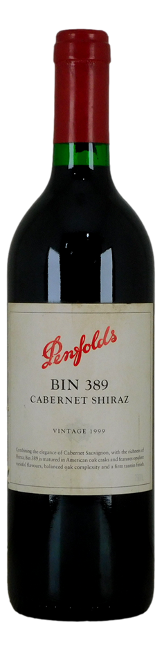 Penfolds Bin 389 Cabernet-Shiraz 1999 (1x 750mL) SA.