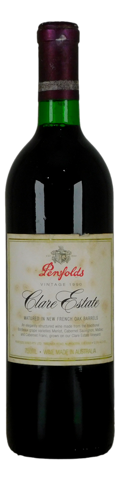 PENFOLDS CLARE ESTATE 1990 (1x 750mL), SA.