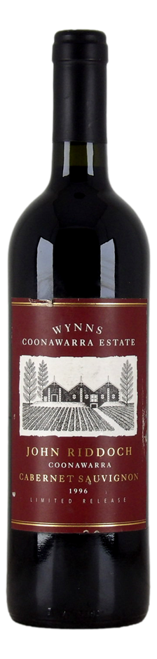 Wynns `John Riddoch` Cabernet Sauvignon 1996 (1 x 750mL) SA.