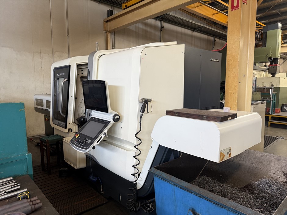 2016 DMG Mori NLX 1500MC/500 CNC Lathe with LNS Bar Feeder
