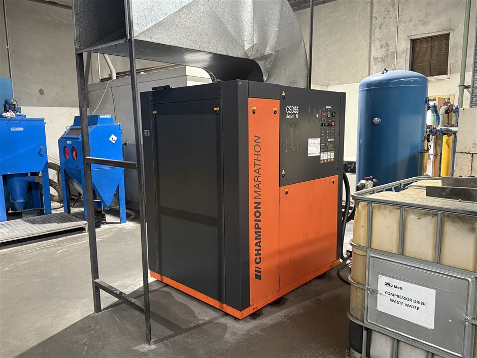 2004 Champion CSD55 Packaged Air Compressor