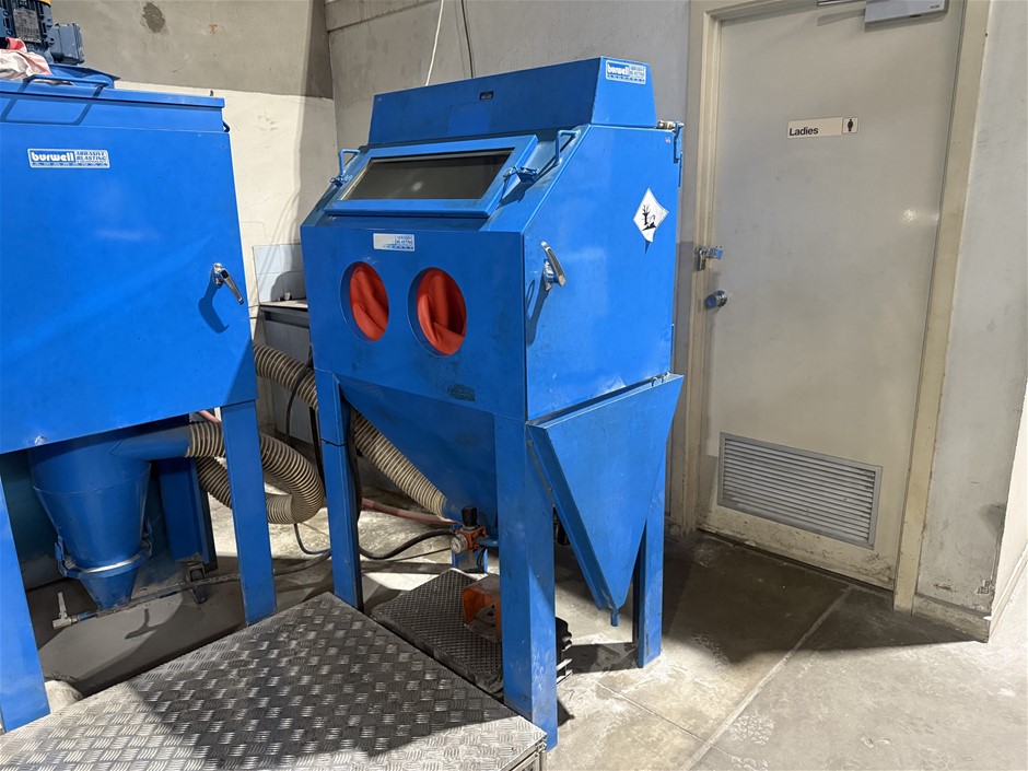 Burwell Abrasive Blast Cabinet