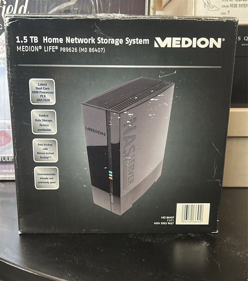 MEDION 1.5TB Home Network Storage System