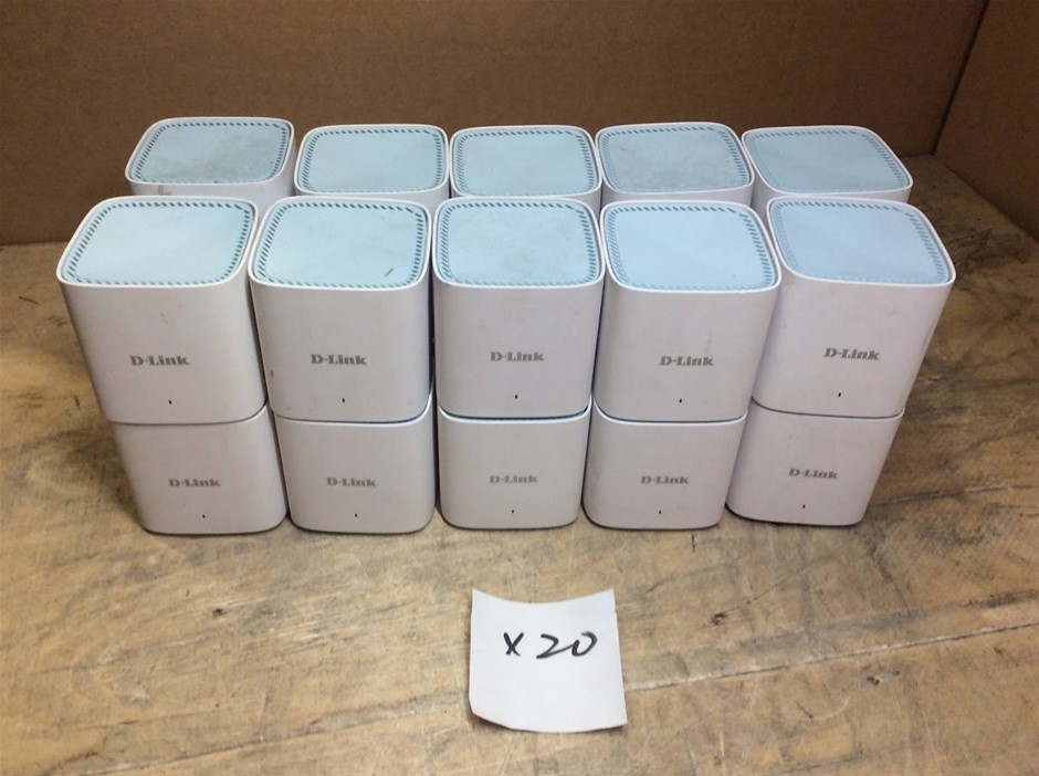 D-Link M15 WiFi 6 Mesh Router (Lot of 20)