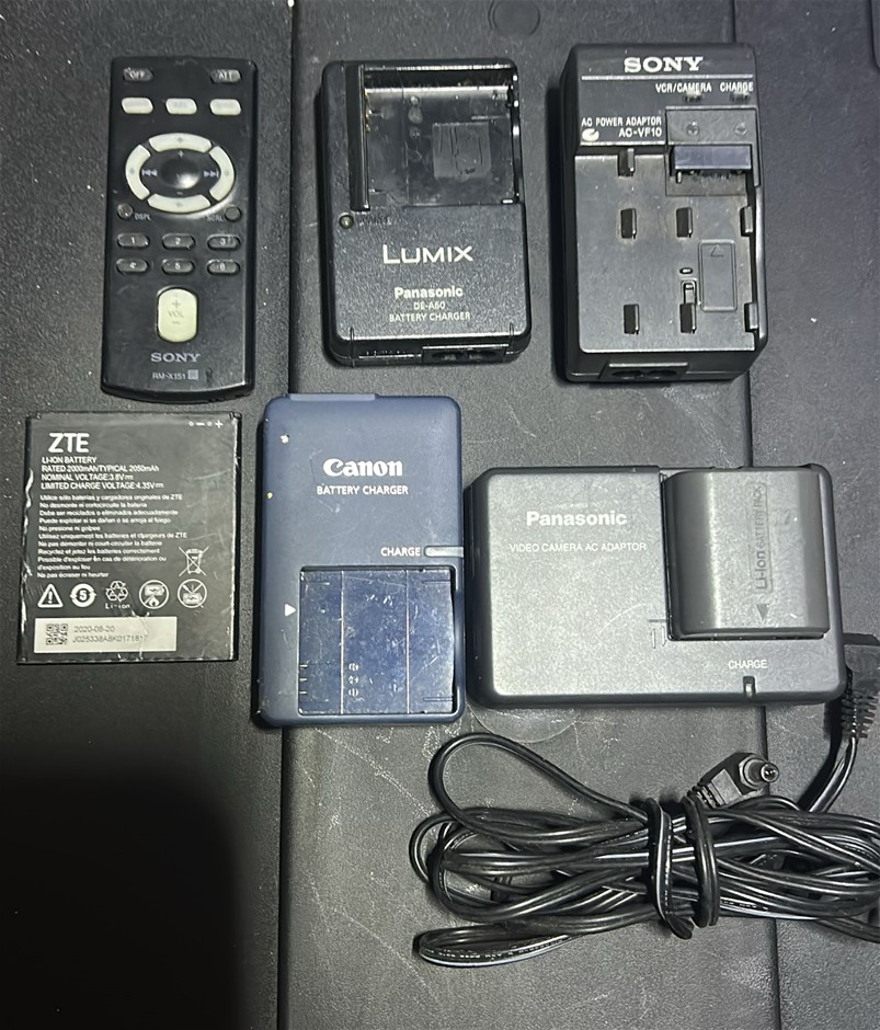 Assorted Camera Accessories & Electronics