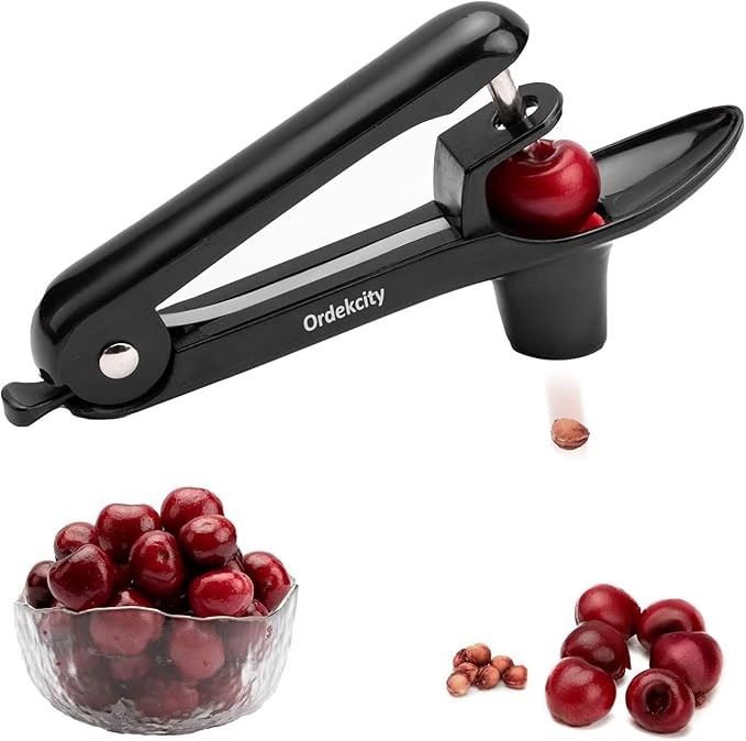 Ordekcity Cherry Pitter Tool Cherries Corer Pitter Tool Stainless Steel Fru
