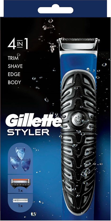 Gillette The All Purpose Styler Beard Trimmer Razor And Edger, Men's Razor/