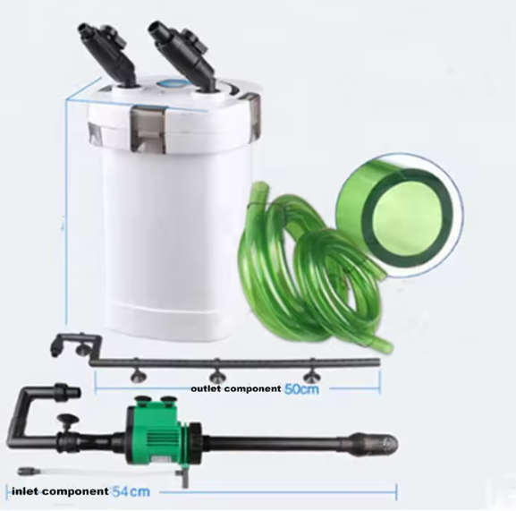 SUNSUN HW-504A 5W Aquarium Fish Tank External Canister Filter. NB: powers o