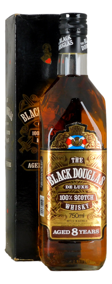 The Black Douglas De Luxe Scotch Whiskey Aged 8 Years (1x 750ml)