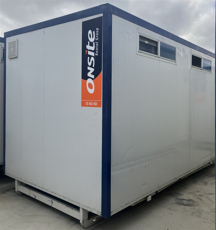 Portable Toilet Block - 4.8m x 2.4m - M-F - Pakenham