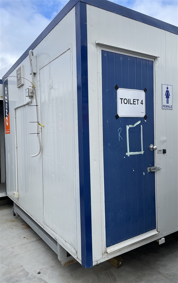 Portable Toilet Block - 4.8m x 3.0m - Male - Pakenham
