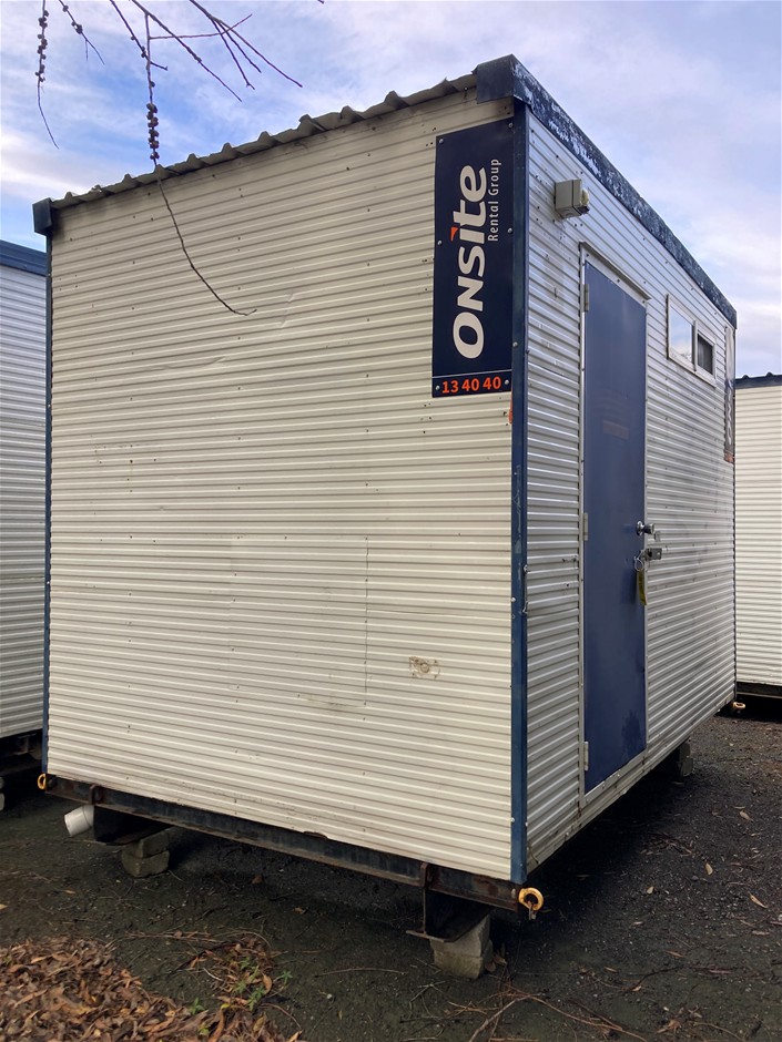 Portable Toilet Block W/ Shower - 3.6m x 2.4m - Newcastle