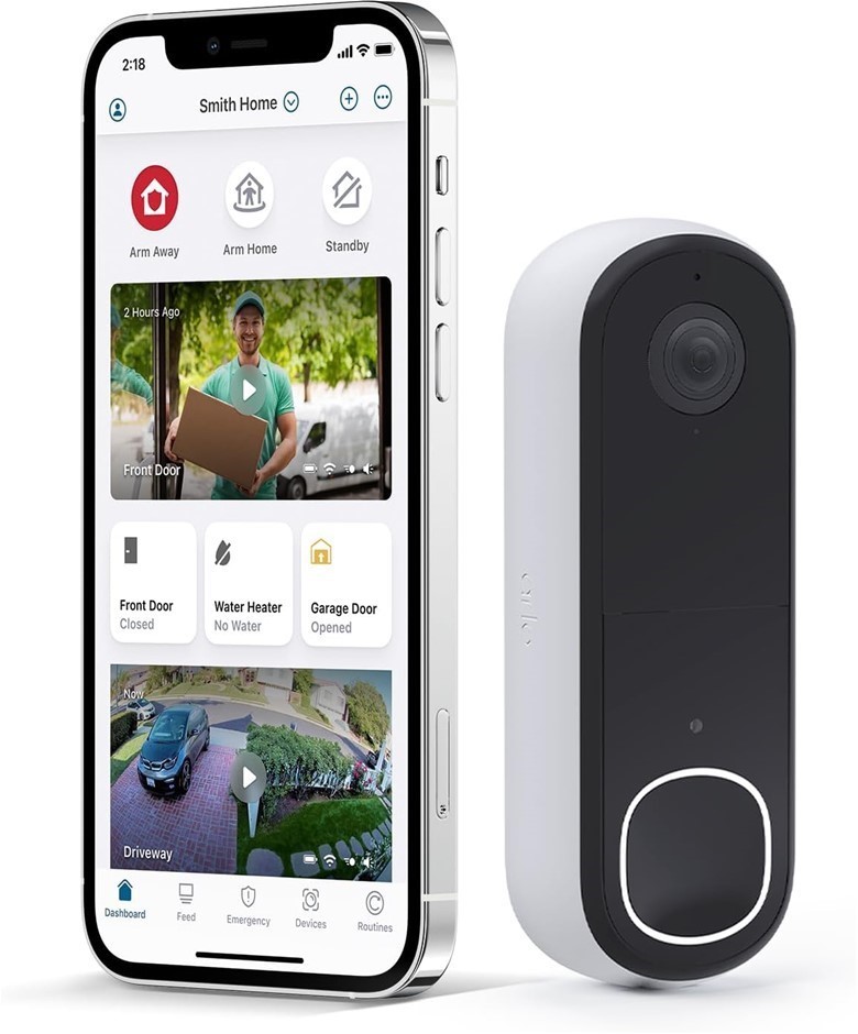 0014-3140674 · ARLO Video Doorbell 2K (2nd Generation) – Battery Operated or Wired Doorbel