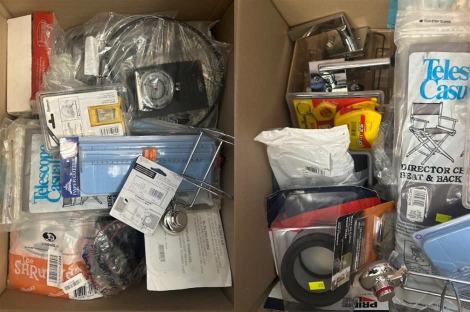 Mixed Bundle of Home Tools and Accessories. Perfect for DIY enthusiasts and