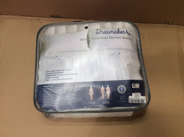 Dreamaker 9009862R Winter Essentials Electric Blanket (203x93+40cm)