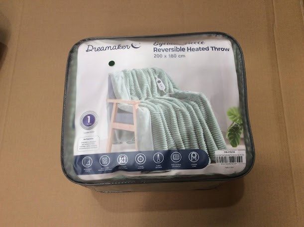 Dreamaker DM-07823R Reversible Heated Blanket (200x180cm)
