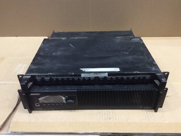 Inkel PS-9116 Speaker Selector&Bose PowerMatch Power Amplifier (Lot of 2)