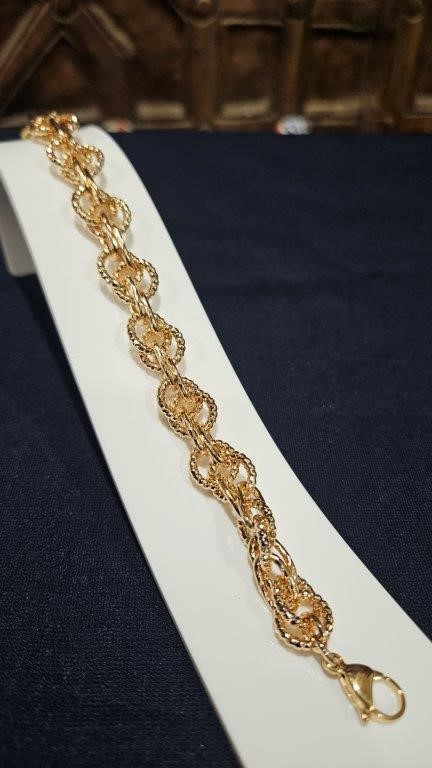 14k Rose Gold Filled Bracelet