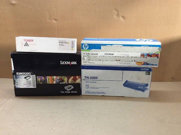 Lexmark E260X22G&Brother TN-2350&HP CC530AD & Toner Cartridges New(Lot 4)