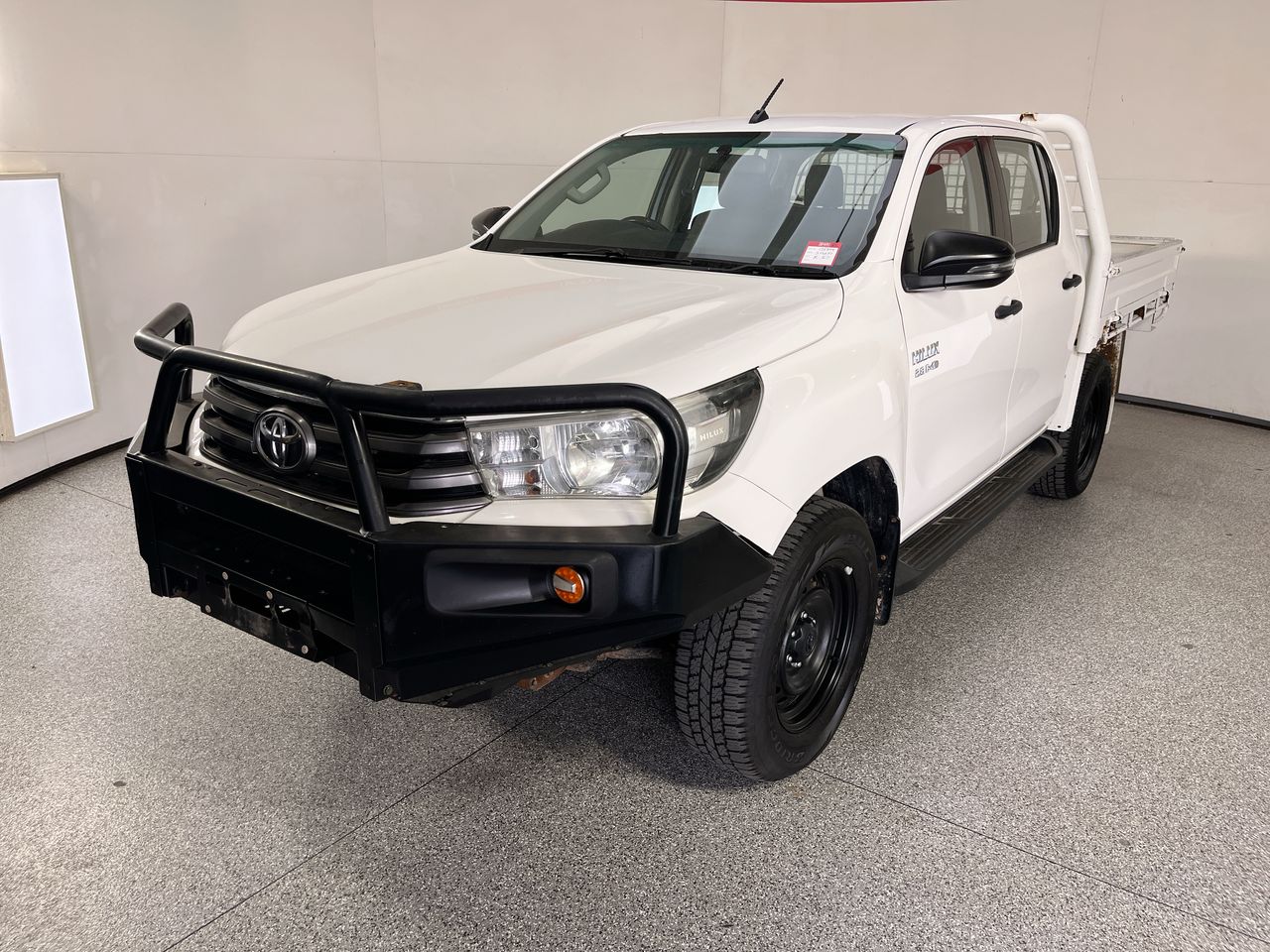 2018 Toyota Hilux 4x4 SR GUN126R Turbo Diesel Manual Cab Chassis