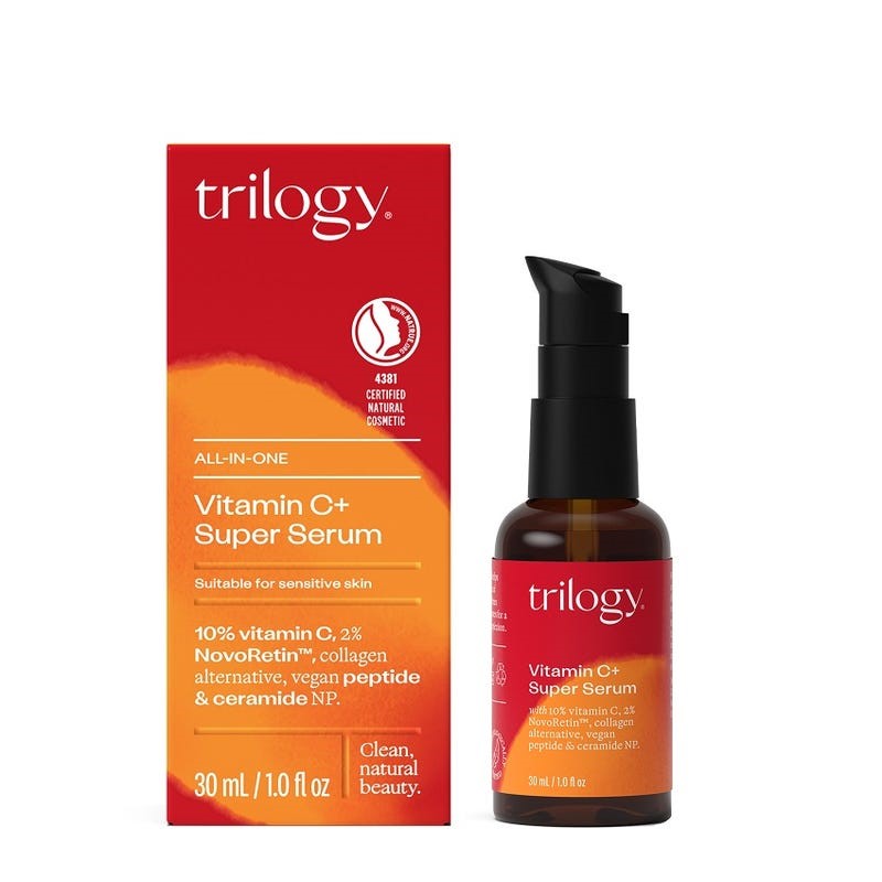 2 x TRILOGY All-In-One Vitamin C+ Super Serum, 30mL. N.B: Not in original p