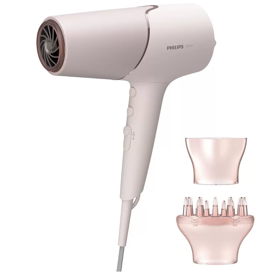 PHILIPS Hair Dryer 5000, BHD530. NB: Turns on when plugged in but on/off sw