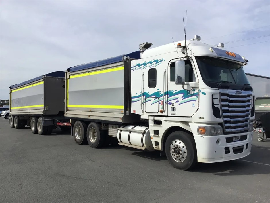 2012 Argosy 6 x 4 Tipper Truck and Quad Trailer