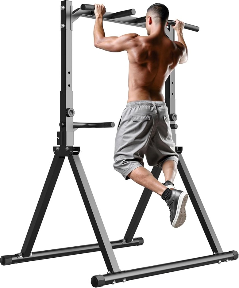 STACOO Pull Up Station Pull Up Bar for Home Gym Equipment Dip Station Power