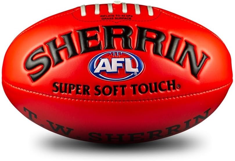 Sherrin AFL Soft Touch 25cm Junior Youths Kids PVC Football.