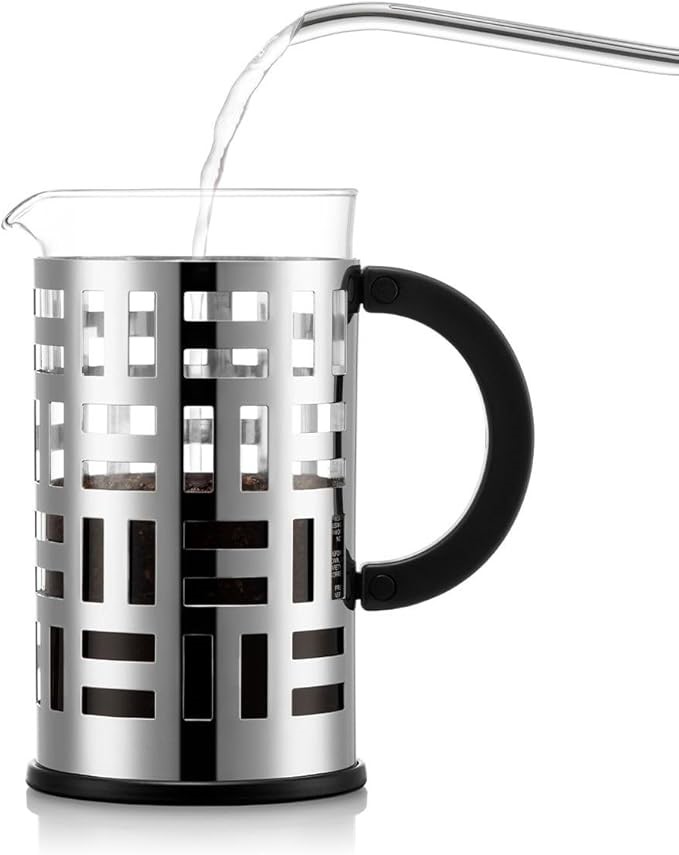 BODUM Eileen French Press Coffee Make, Chrome, 1L.