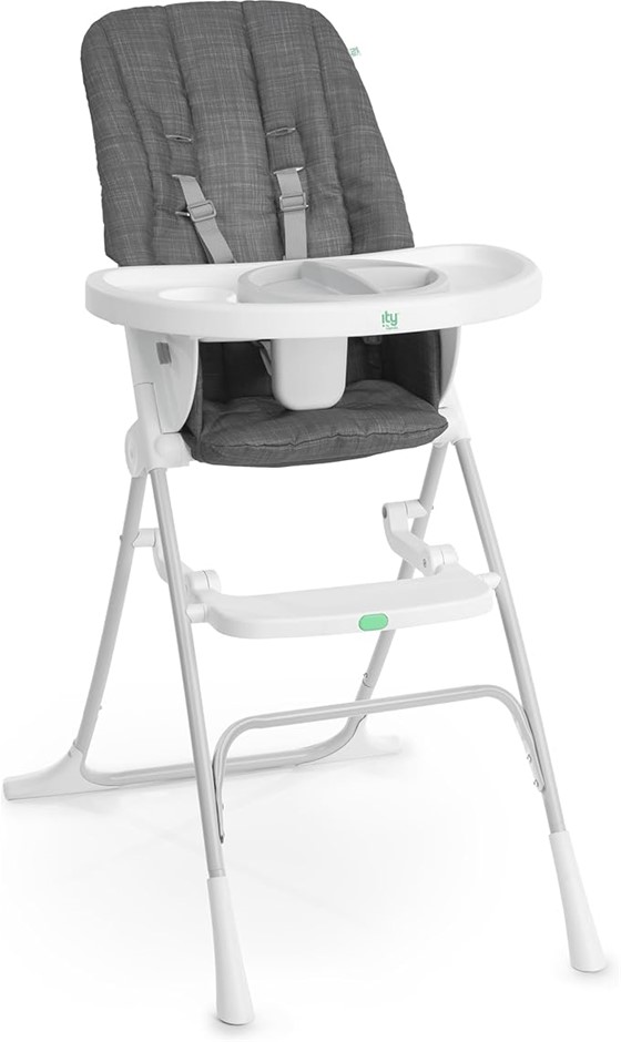 INGENUITY ity Sun Valley Compact Folding High Chair.
