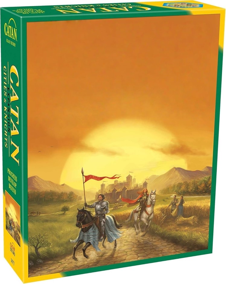 CATAN Cities & Knights Board Game Expansion– Advanced City Building & Defen