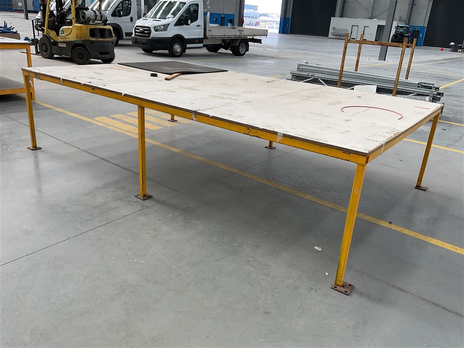 Steel Frame Work Bench